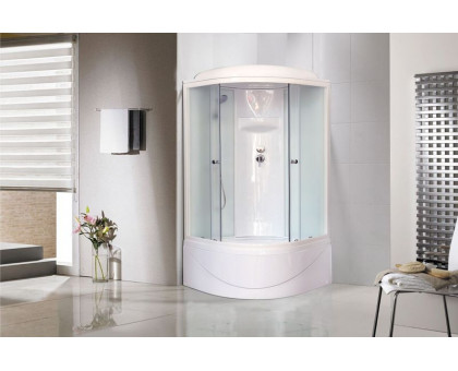 Душевая кабина Royal Bath RB 100BK6-WC 100х100 см, с матовыми стеклами