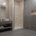 Душевая дверь RGW PA-03 Хром 80 см, прозрачное стекло
