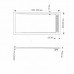 Душевой поддон RGW STM-G 90x100 см, прямоугольный, искусственный камень, графит