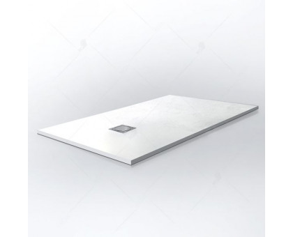 Душевой поддон RGW ST-W 80x160 см, прямоугольный, искусственный камень, белый