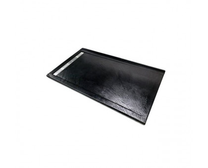 Душевой поддон WeltWasser WW TRS 12090 STONE-BL 120х90 см черный с сифоном
