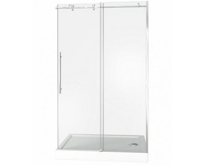 Душевое ограждение Good Door Puerta WTW-130-C-CH 130 см